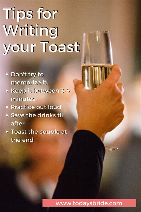 Tips For Writing Your Toast Todays Bride Groomsman Speech Bridesmaids And Groomsmen Best