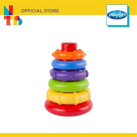 Not Too Big Playgro Sort And Stack Tower Toy Shopee Singapore