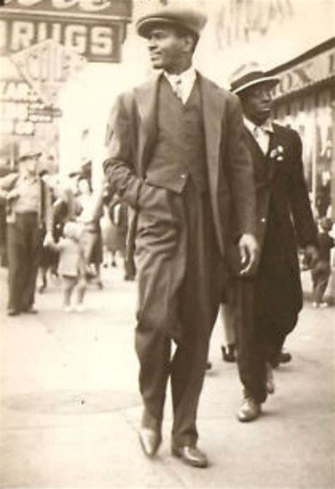 Man Of Harlem Style On Lenox Avenue New York 1918 Harlem Vintage