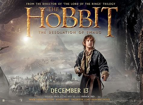 new the hobbit the desolation of smaug one sheet banner poster tells it all ~ kernel s corner