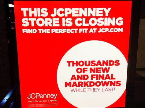 Jcpenney Jcpenney Closing Store Sign Meriden Ct Pic By Mi Flickr