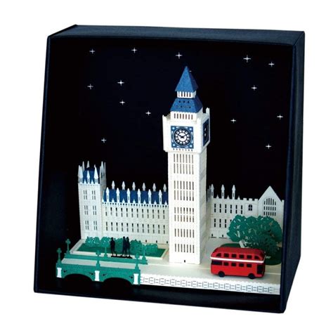 Big Ben Avec Autobus à Impériale Pn 116 Paper Nano Mini Japan Shop Eu