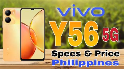 Vivo Y56 5g Features Specs And Price In Philippines Mediatek Dimensity