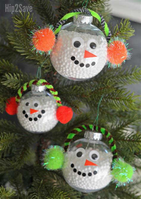 21 Easy Diy Christmas Ornaments For Kids