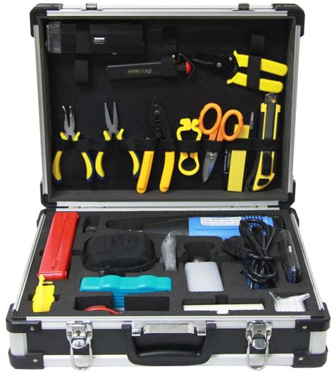 F2h Gw579 Fiber Optic Fusion Splicing Tool Kit Fiber Optic Tools Box 24