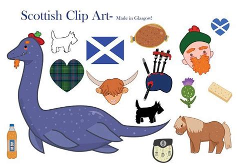 Scotland Clip Art Illustrations Illustration Art Clip Art Scottish