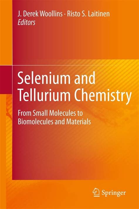 Selenium And Tellurium Chemistry Ebook 9783642206993 Boeken