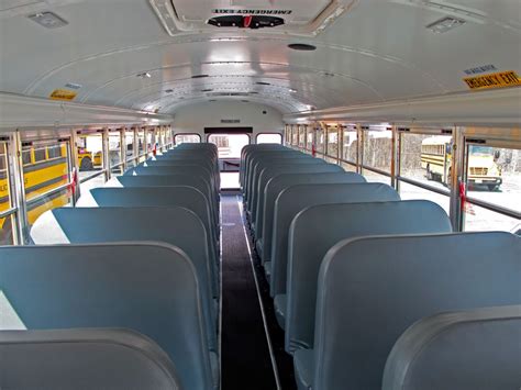 Inside Yellow School Bus