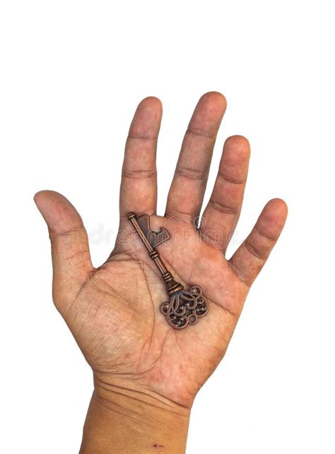 Man Hand Holding Keys Stock Image Image Of People 116803773