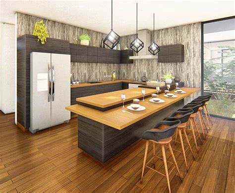 Modern design trends in 2020 are focusing on the use interesting textures and contrasting colors, in tandem with the industrial and minimalist looks that have been so popular in years past. Top 5 ideas for Modern Kitchen 2020 (56 Photos and Videos)