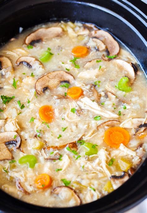 Slow Cooker Chicken Thighs Cream Of Mushroom Soup