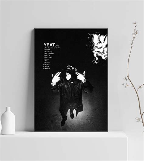 Yeat Poster Lyfë Poster Yeat Tracklist Album Cover Etsy UK