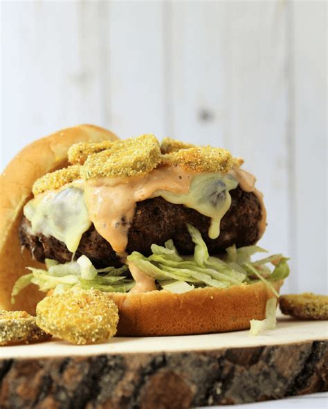 The Fried Pickle Burger Simply Made Recipes
