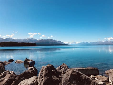 Beautiful Lake Pukaki New Zealand One Of The Most
