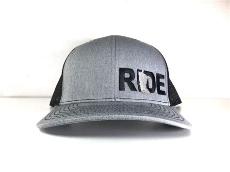 Ride Minnesota Hat Trucker Snapback Gray Sleek Night Out Mini Logo