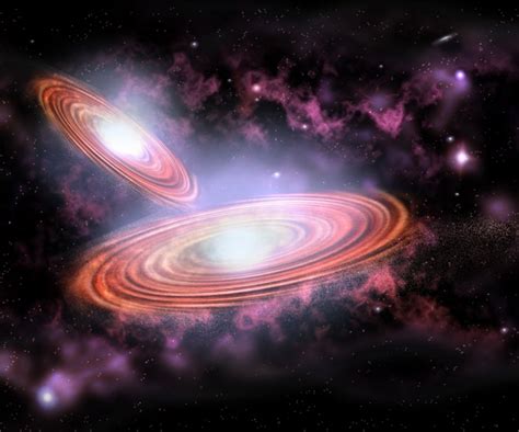 Pg 1302 102 Supermassive Black Holes Heading For Cosmic Mega Collision
