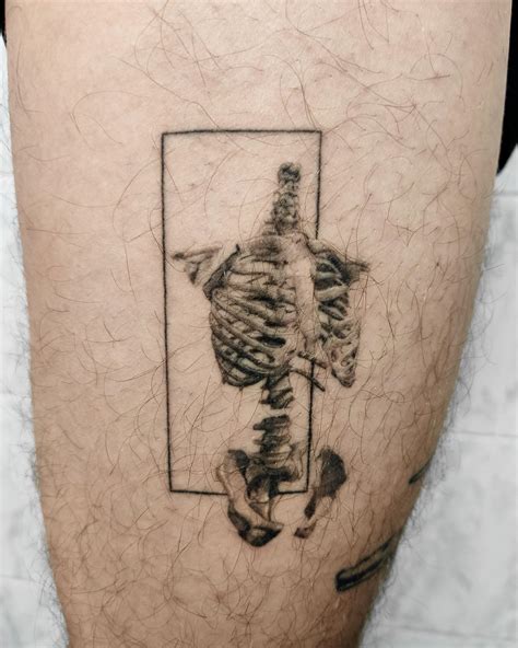 5 Months Healed Skeleton As Promised When I Posted This Tattoo Fresh