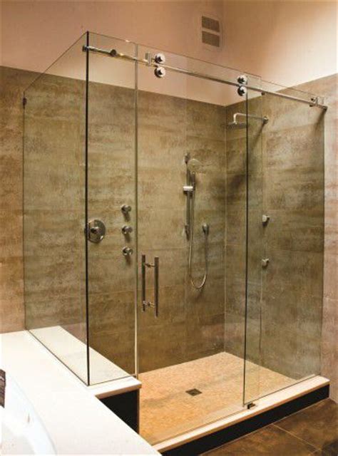 Over 40 years of experience. Frameless rolling glass shower | Frameless shower doors ...