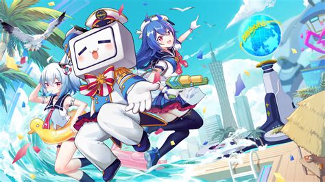 fondos de pantalla bilidad 22 bilibili 33 bilibili arte digital chicas anime flotador