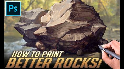 Easy Guide To Paint Better Rocks Photoshop Tricks Photoshop Trend