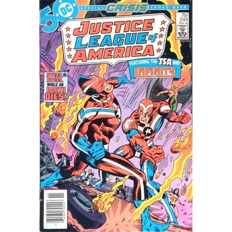 1985 11 Justice League Of America 244 Comics Elephant Bookstore