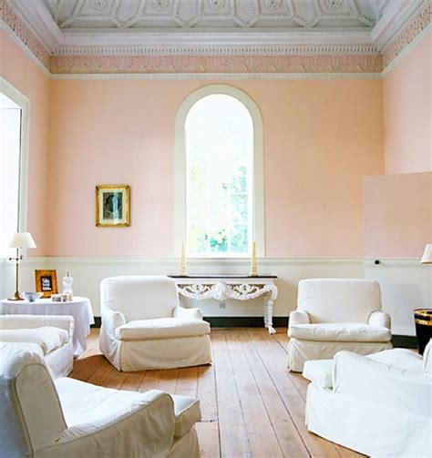 With a wide variety of whites to choose from, benjamin moore offers more than 140 white options that range from warm to cool, pink and peach. pinterest pink swirl benjamin moore | Blush walls via Pale ...