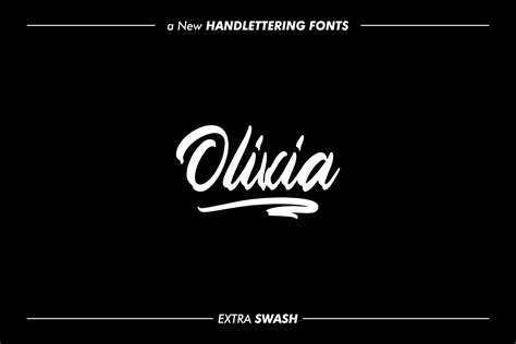 The Olivia Is A Clean And Aged Style Font It Has A Classy Handwritten