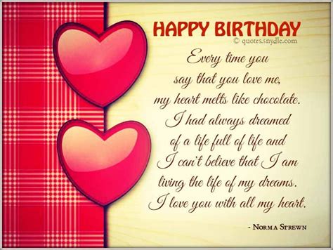 Love Happy Birthday Quotes For Him Best Birthday Wishes For Lover