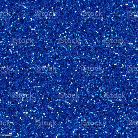 Bright Blue Shiny Glitter Sparkle Confetti Texture Christmas Abstract