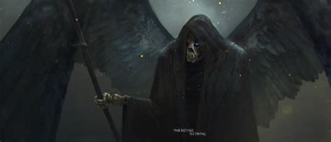 Fantasy Art Dark Fantasy Grim Reaper Skull Hd Wallpaper Rare Gallery