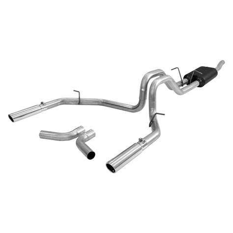 Flowmaster® 817472 Force Ii™ Stainless Steel Dual Cat Back Exhaust