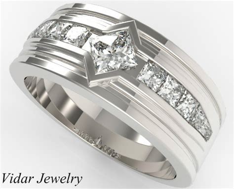 Vidar Jewelry Unique Custom Engagement And Wedding Rings Princess Cut