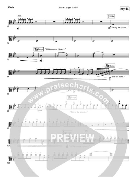 Rise Viola Sheet Music Pdf Hillsong Worship Praisecharts