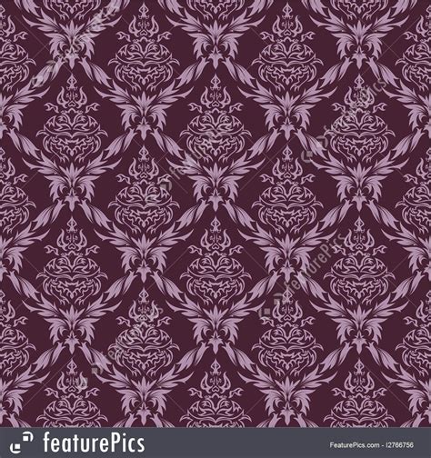 Purple Damask Wallpaper | Damask pattern, Damask, Pattern