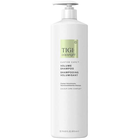 Tigi Custom Care Volume Shampoo Ml Afro Caribbean Cosmetics