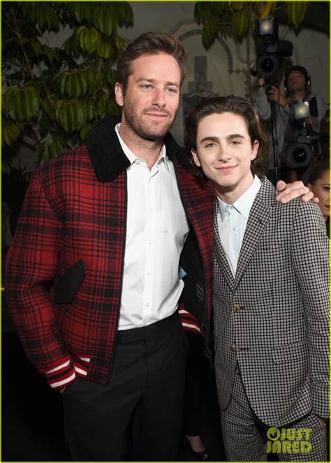 A young newlywed arrives at her husband's imposing family estate on a windswept english coast and finds herself battling the. Armie Hammer & Timothee Chalamet Buddy Up for GQ's Men of ...