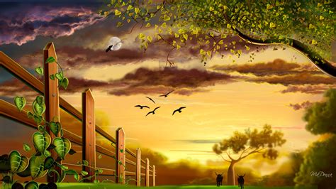 We are a sharing community. Country Landscape Desktop Wallpapers | AirWallpaper.Com