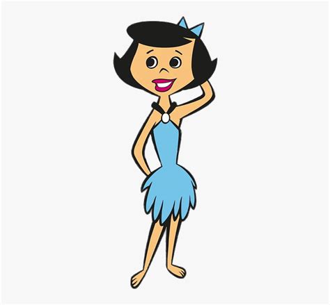 The Flintstones Betty Rubble Posing Betty Rubble Cartoon Character