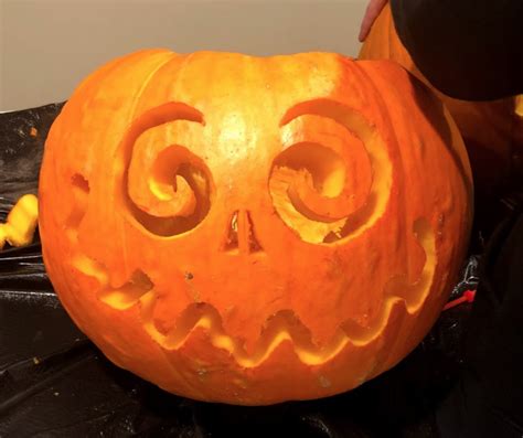 Swirly Eyed Pumpkin Carving Utah Pumpkins