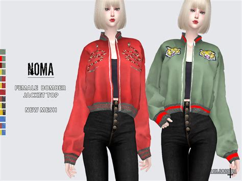 The Sims Resource Noma Bomber Jacket
