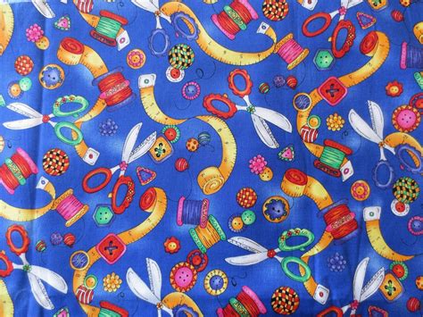 Sewing Notions Print Alison Cole Embroidery