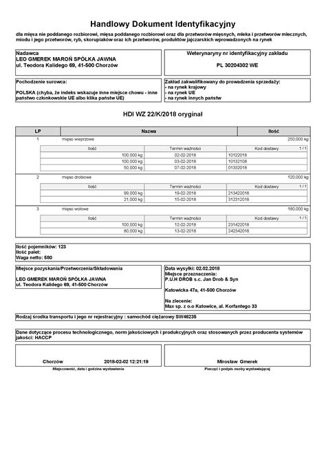 Hvis document klarer å kommersialisere driften og få en jevn kontantstrøm, vil vi ha… i løpet av det. Handlowy Dokument Identyfikacyjny dla NEXO PRO - wzorzec ...