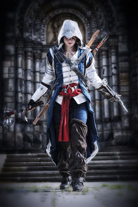 Connor Kenway De Assassin S Creed III Mundo Cosplayer