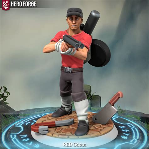 Another Pose For Me Hero Forge Scout Rtf2