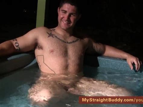 Home Moviestraight Marine Nick Naked In My Hot Tub