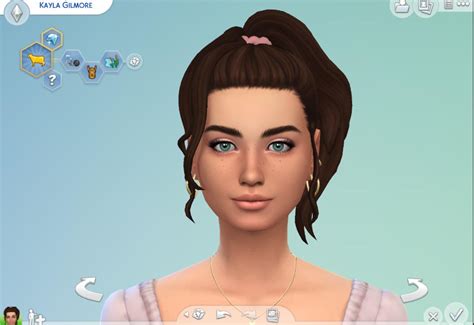 A Look How Cute My Sim Is She Was A Maxis Default Male Sim And Came Out This Cute When I