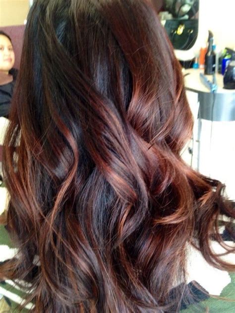 Red Balayage Hair Brown Hair Balayage Auburn Hair Balayage