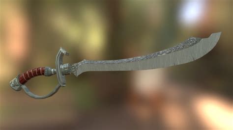 Pirate Sword 3d Model By Ragged Jack Scarlet Rockycoppersmith