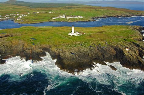 Rhinns Of Islay Lighthouse In Portnahaven Sc United Kingdom