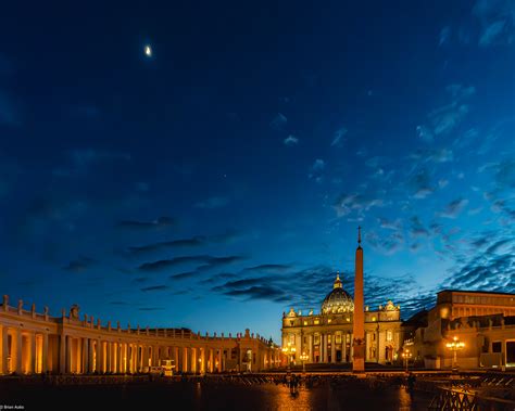 Vatican At Night On Behance